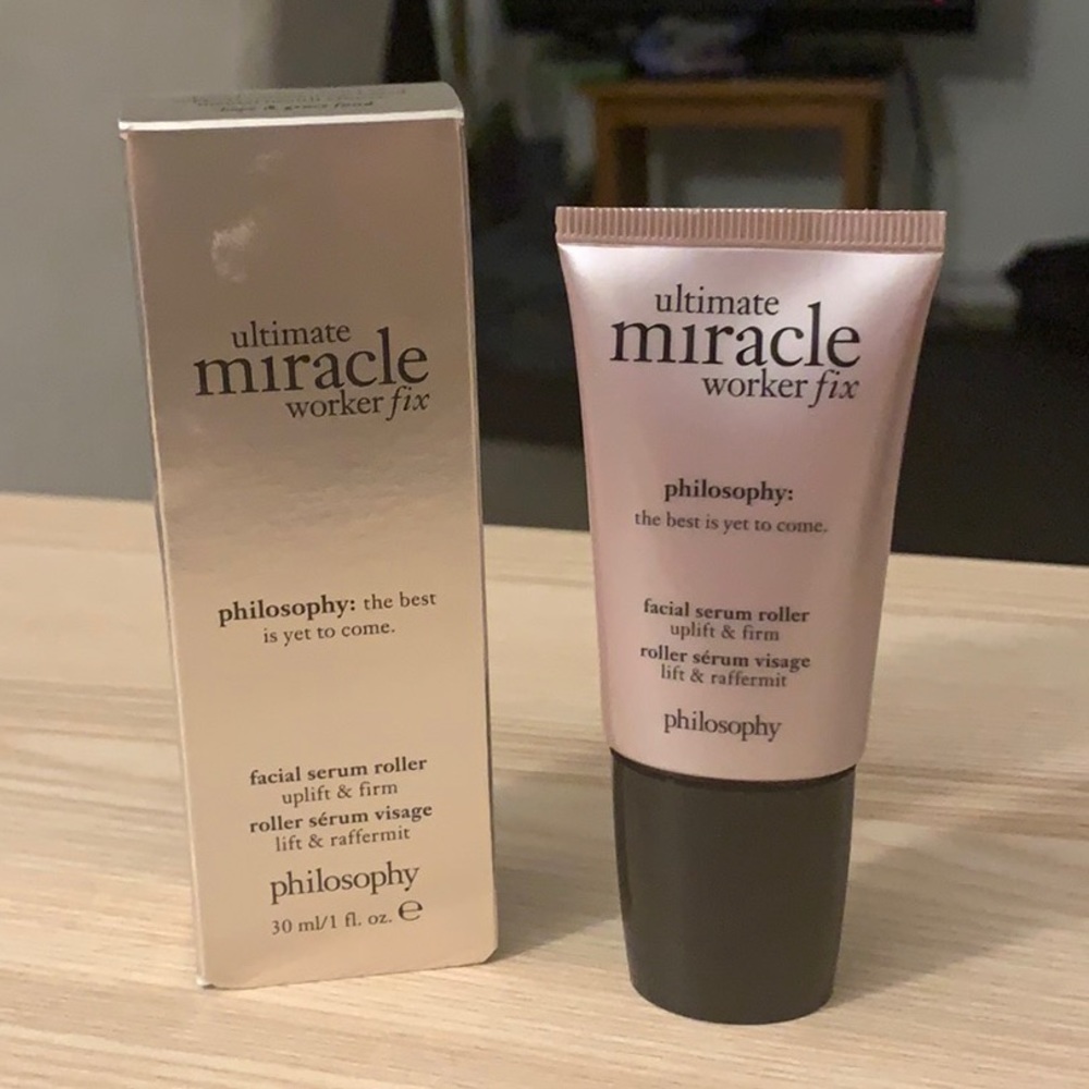 NEW Philosophy Miracle Worker Facial Serum Roller